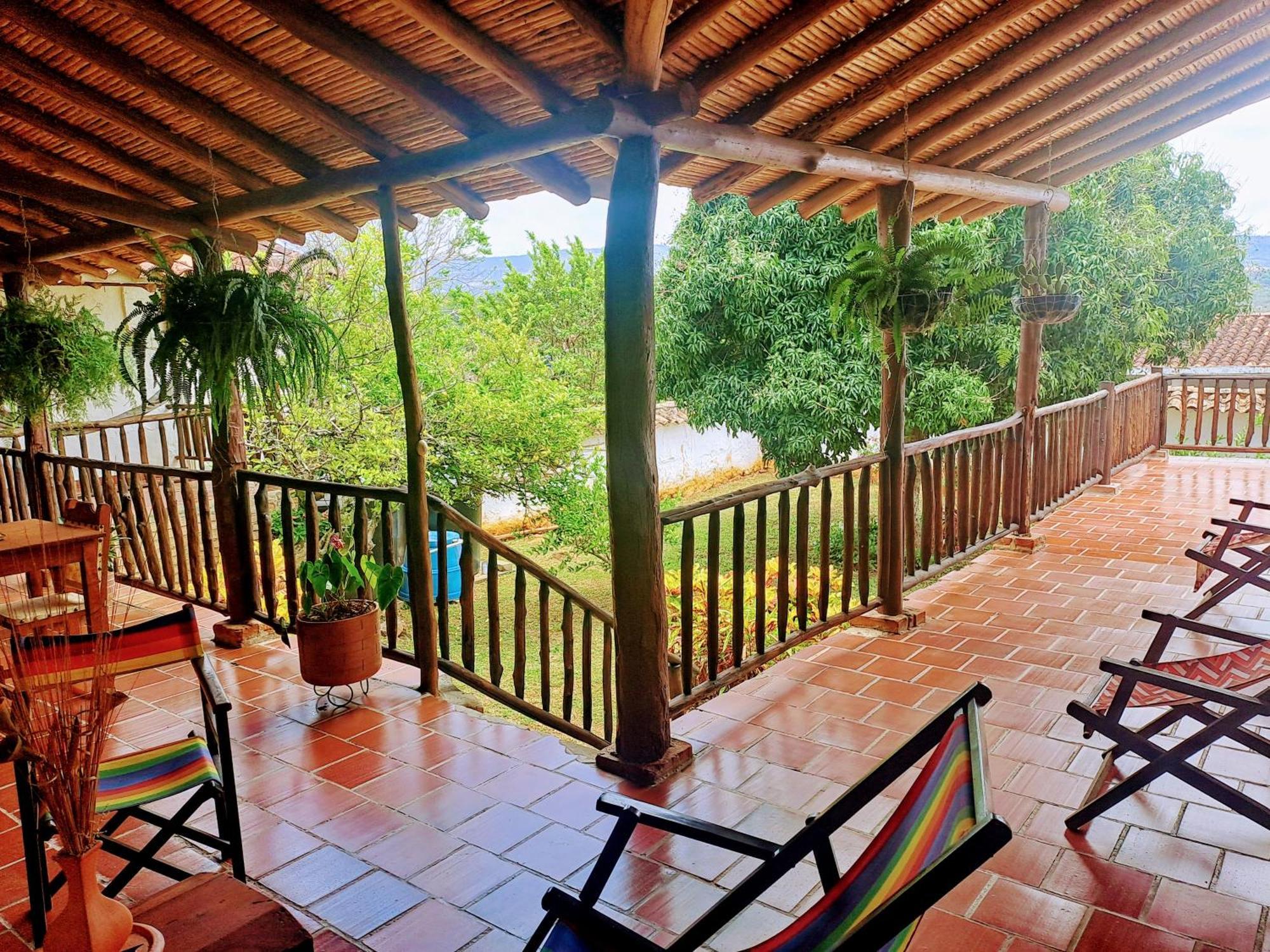 Hospedaje Don Juan Barichara Exterior photo